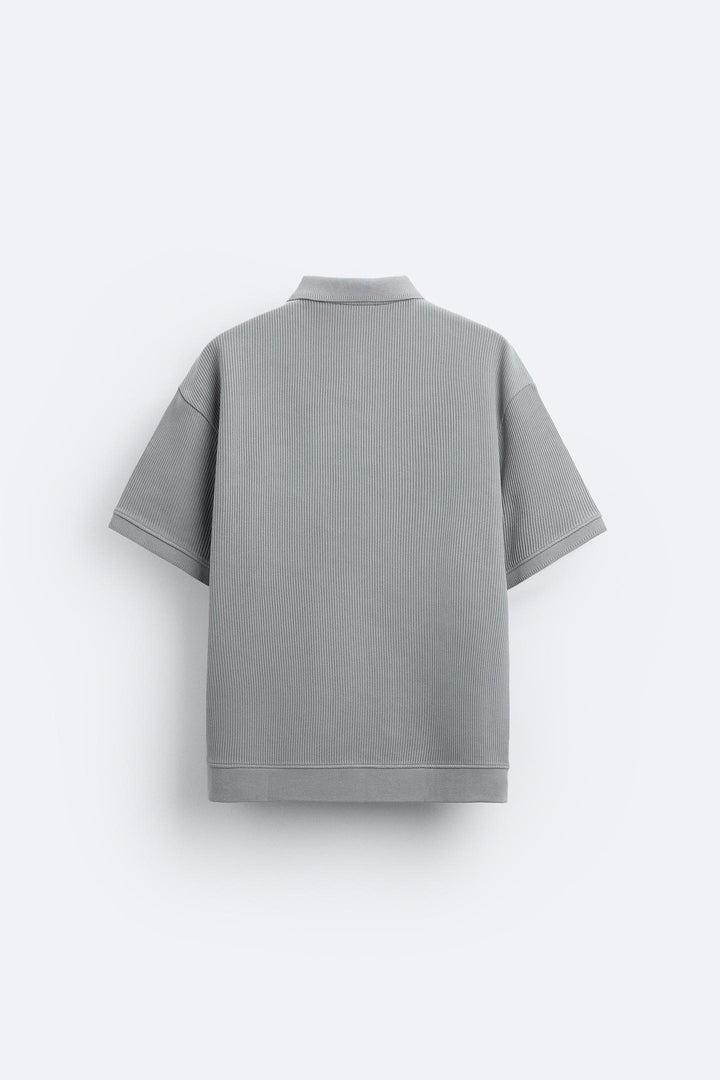 Polo à Manches Courtes Élégante en Crème - Stylé et Confortable pour Toutes les Occasions