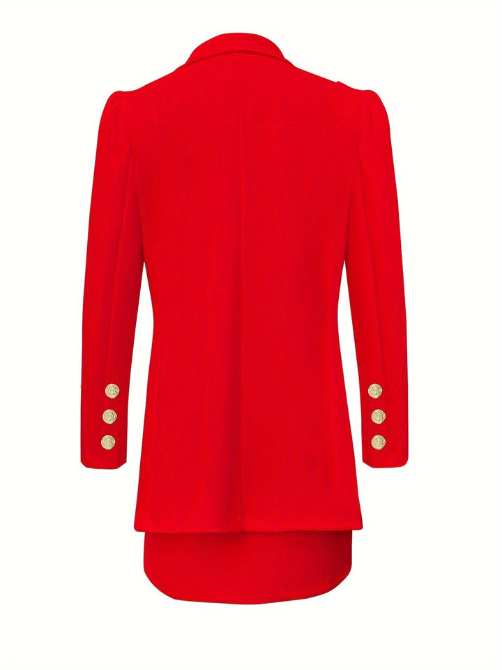 Kaelis | Chic Blazer Set for Women with Elegant Blazer, Long Sleeves, and Matching Mini Skirt for a Refined Look