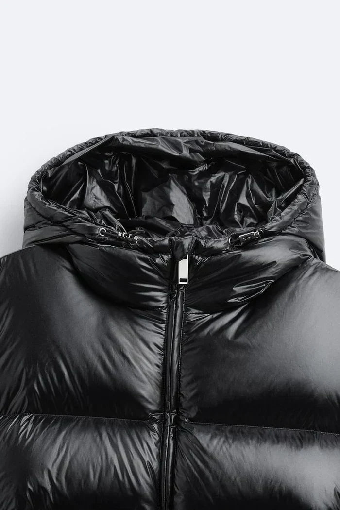 Veste femme imperméable matelassée pour l’hiver avec isolation légère et thermique