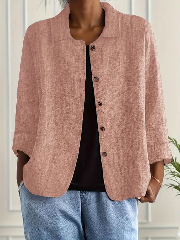 Veste femme de mi-saison en coton, décontractée, pour l’automne