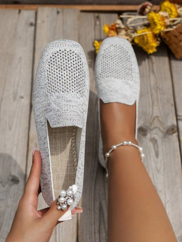 Dina - Ballerine confortable et élégante pour femmes avec semelle intérieure extra-support pour une expérience de port légère et aérée.