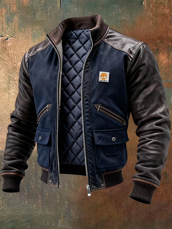 Veste femme matelassée de mi-saison, noire, pour l’automne
