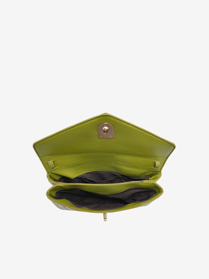 Petit sac besace en cuir pour femme, à bandoulière, automnal