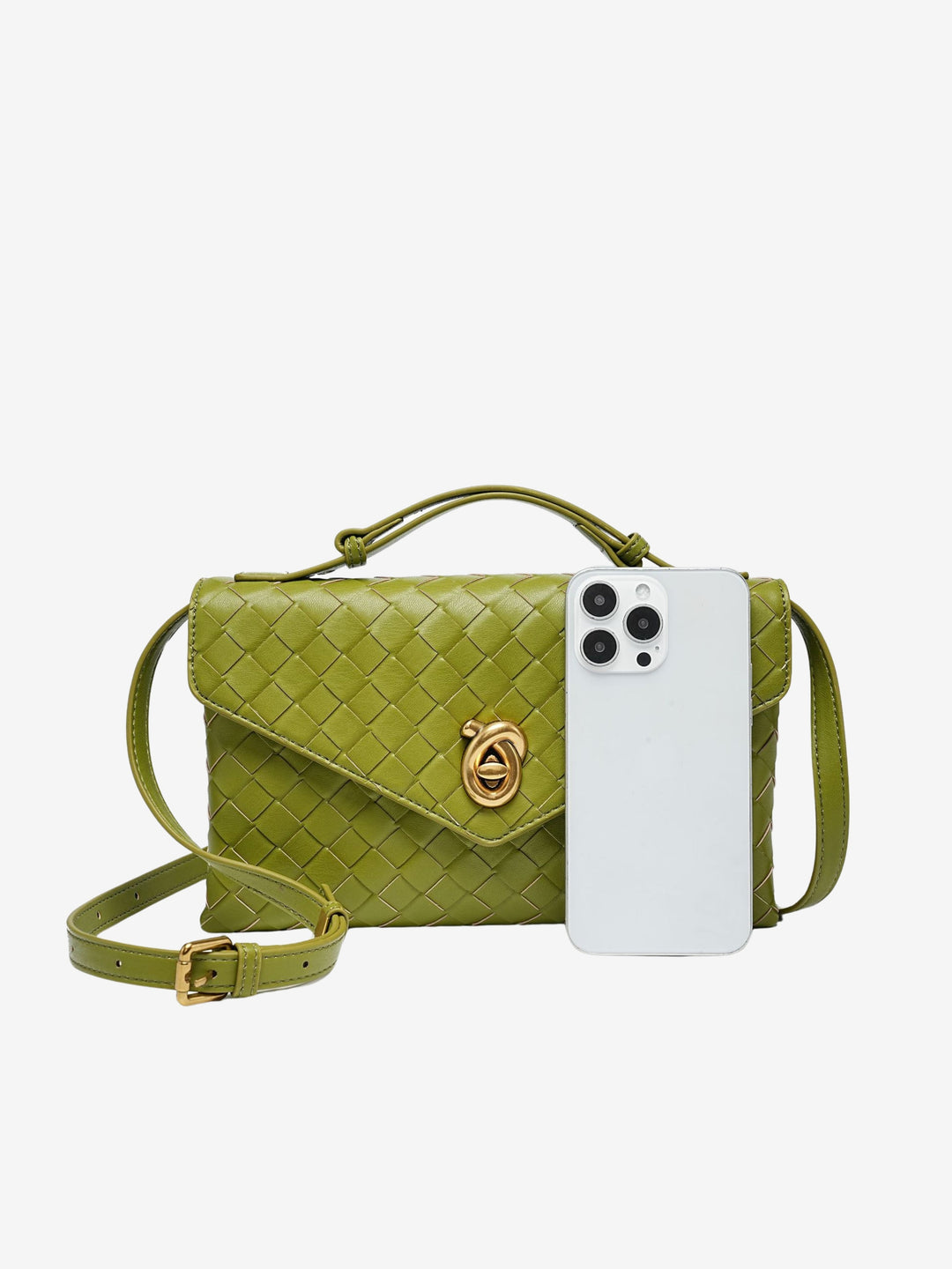 Petit sac besace en cuir pour femme, à bandoulière, automnal