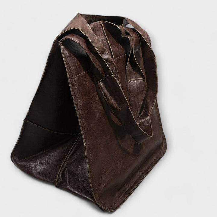 Sac de voyage week-end en cuir pour femme, spacieux, collection automne