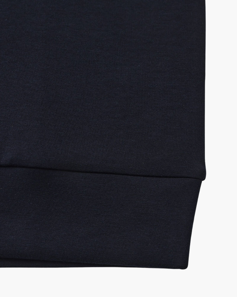 Men’s classic plain cotton sweatshirt with a crew neck, for autumn
