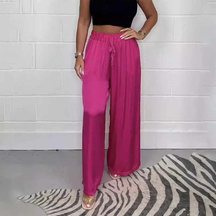 Edna - Comfortable pants with elastic waist for maximum comfort