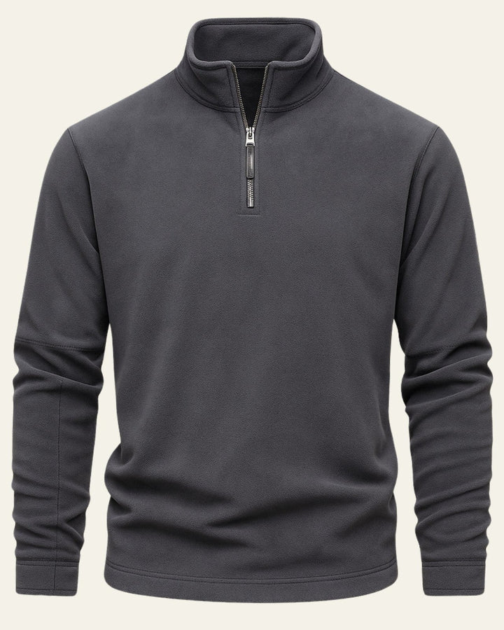 Pull en maille classique pour homme à col roulé, idéal pour l’automne