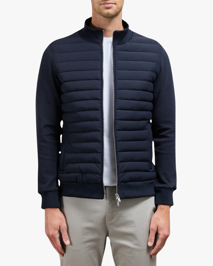 Veste hybride femme pour l’automne, veste matelassée de mi-saison pour les journées fraîches