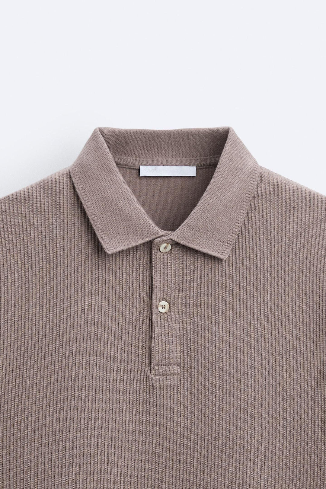 Polo à Manches Courtes Élégante en Crème - Stylé et Confortable pour Toutes les Occasions