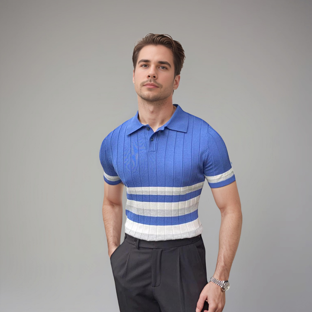 Donato | Polo Classique Élégant pour Hommes pour un Style Intemporel