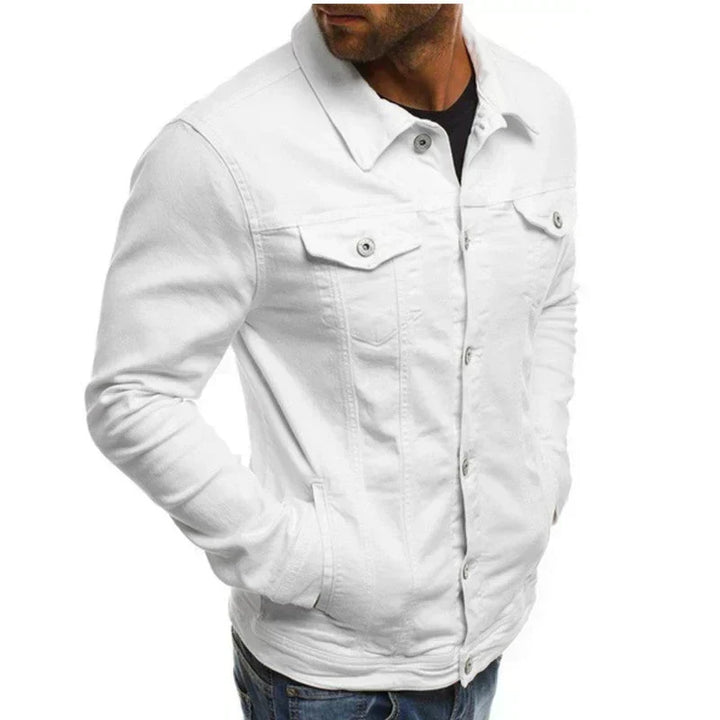 Women's autumn jacket, button-front transitional jacket for everyday outfits