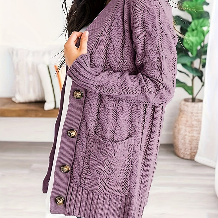 Elegant and classic knitted women’s vest for autumn