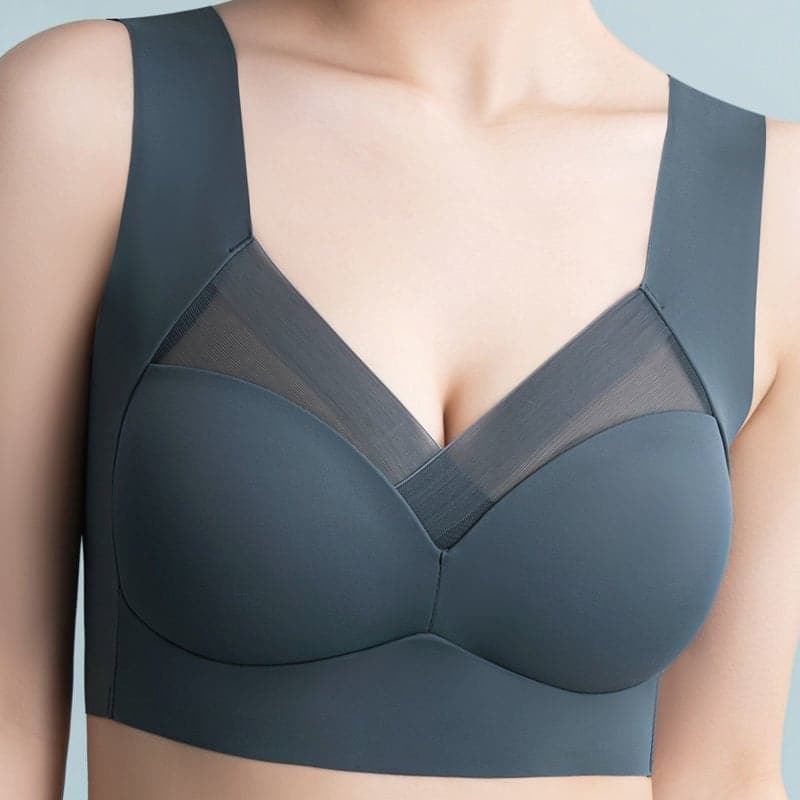 Soutien-gorge push-up sans coutures pour femme, sans armatures, en coton, pour l’automne