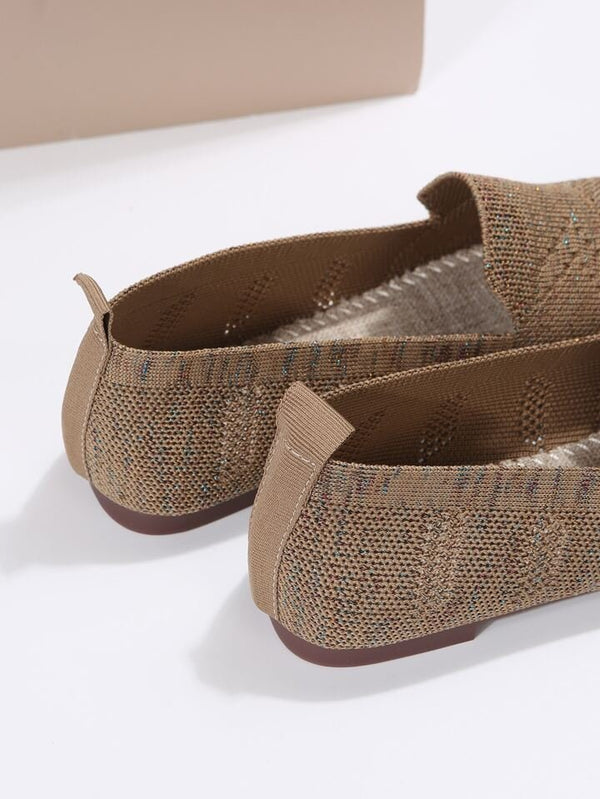 Dina - Ballerine confortable et élégante pour femmes avec semelle intérieure extra-support pour une expérience de port légère et aérée.