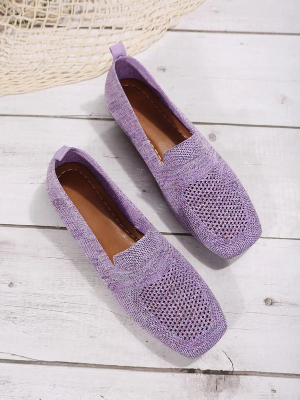 Dina - Ballerine confortable et élégante pour femmes avec semelle intérieure extra-support pour une expérience de port légère et aérée.