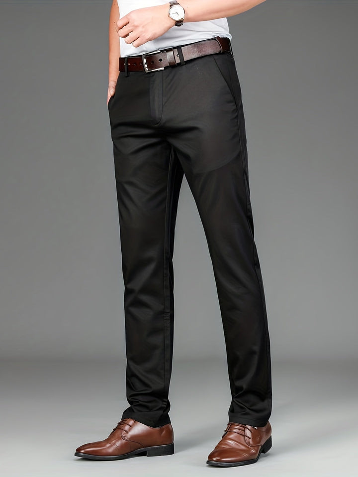 Victor - Pantalon Stretch Ajusté Intemporel pour Confort et Style