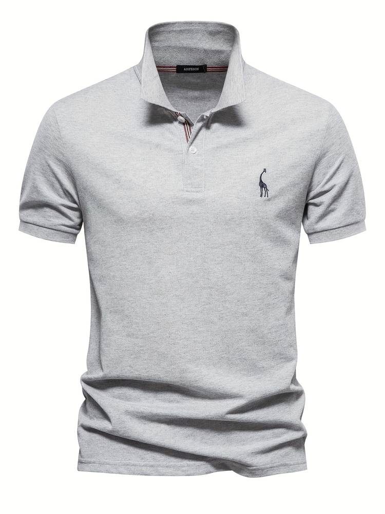 Noah | Polo classique à coupe slim avec un accent de col sportif élégant