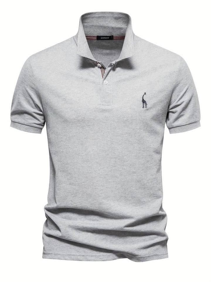 Henry | Polo Slim Fit Élégante avec Éléments de Contraste Sophistiqués