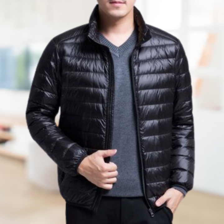 Alwin™ Veste en duvet ultralégère pour hommes pour un confort et une chaleur ultimes.