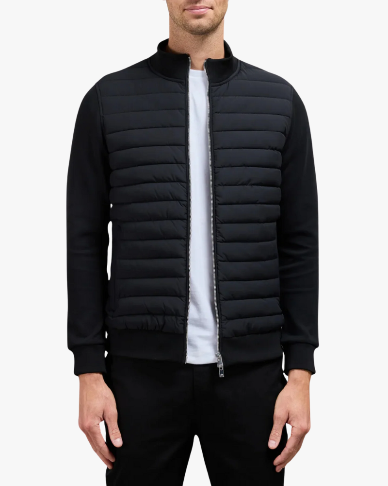 Veste hybride femme pour l’automne, veste matelassée de mi-saison pour les journées fraîches