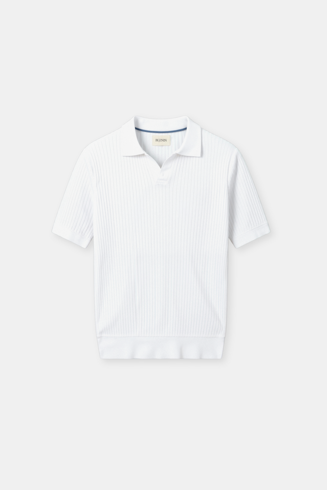 Polo côtelé à manches courtes pour hommes - Élégant et intemporel pour toutes les occasions