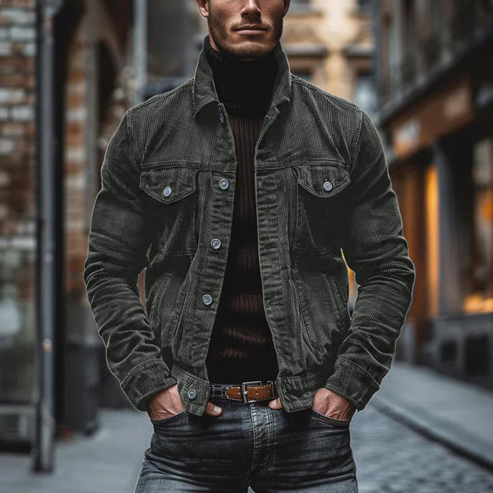 Veste en velours côtelé vintage Arnold™ pour hommes - Élégante et confortable pour toutes les occasions.