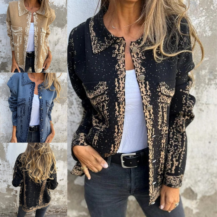Blazer Casual Vintage Élégant pour Femmes - Chic et Intemporel
