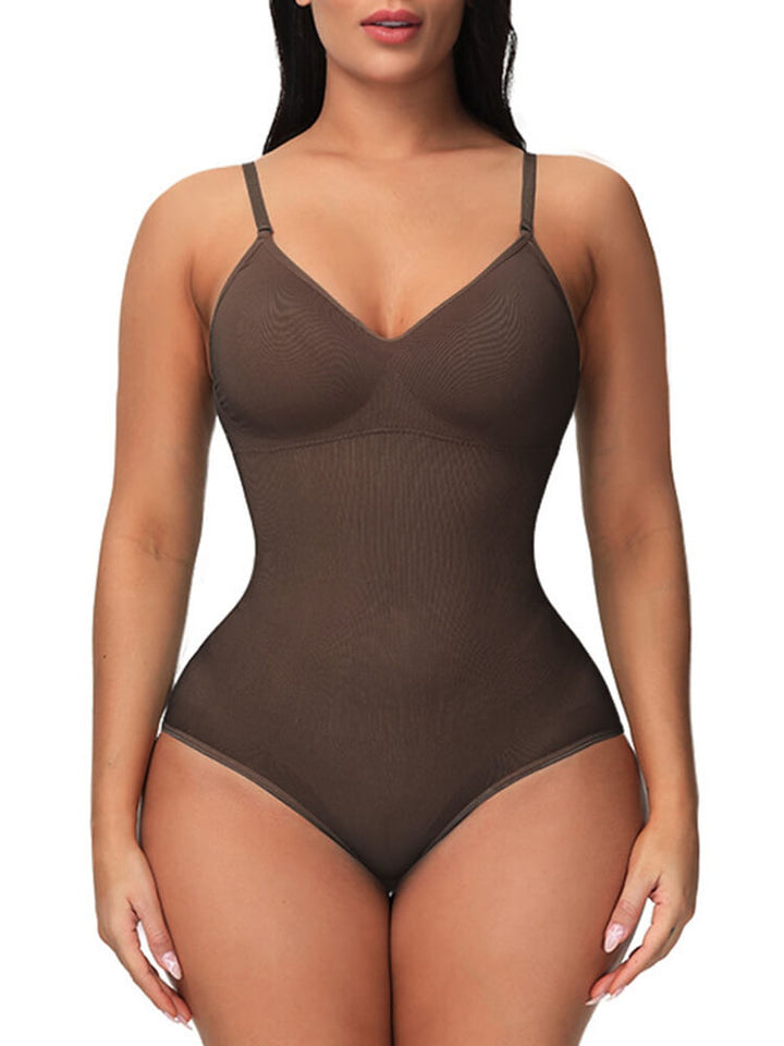 Body sculptant femme en coton respirant à dos bas effet gainant pour l’automne