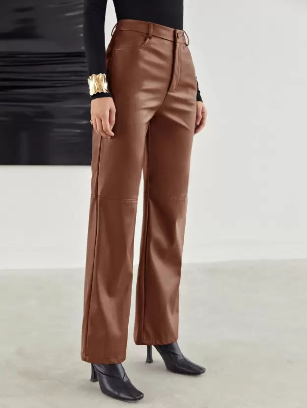 Stylish Jane - Leather pants for women for a trendy look