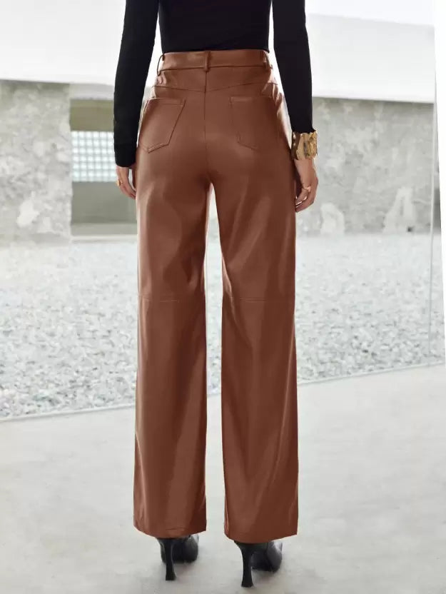 Stylish Jane - Leather pants for women for a trendy look