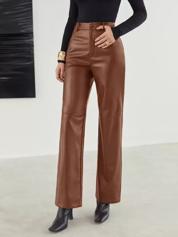Stylish Jane - Leather pants for women for a trendy look
