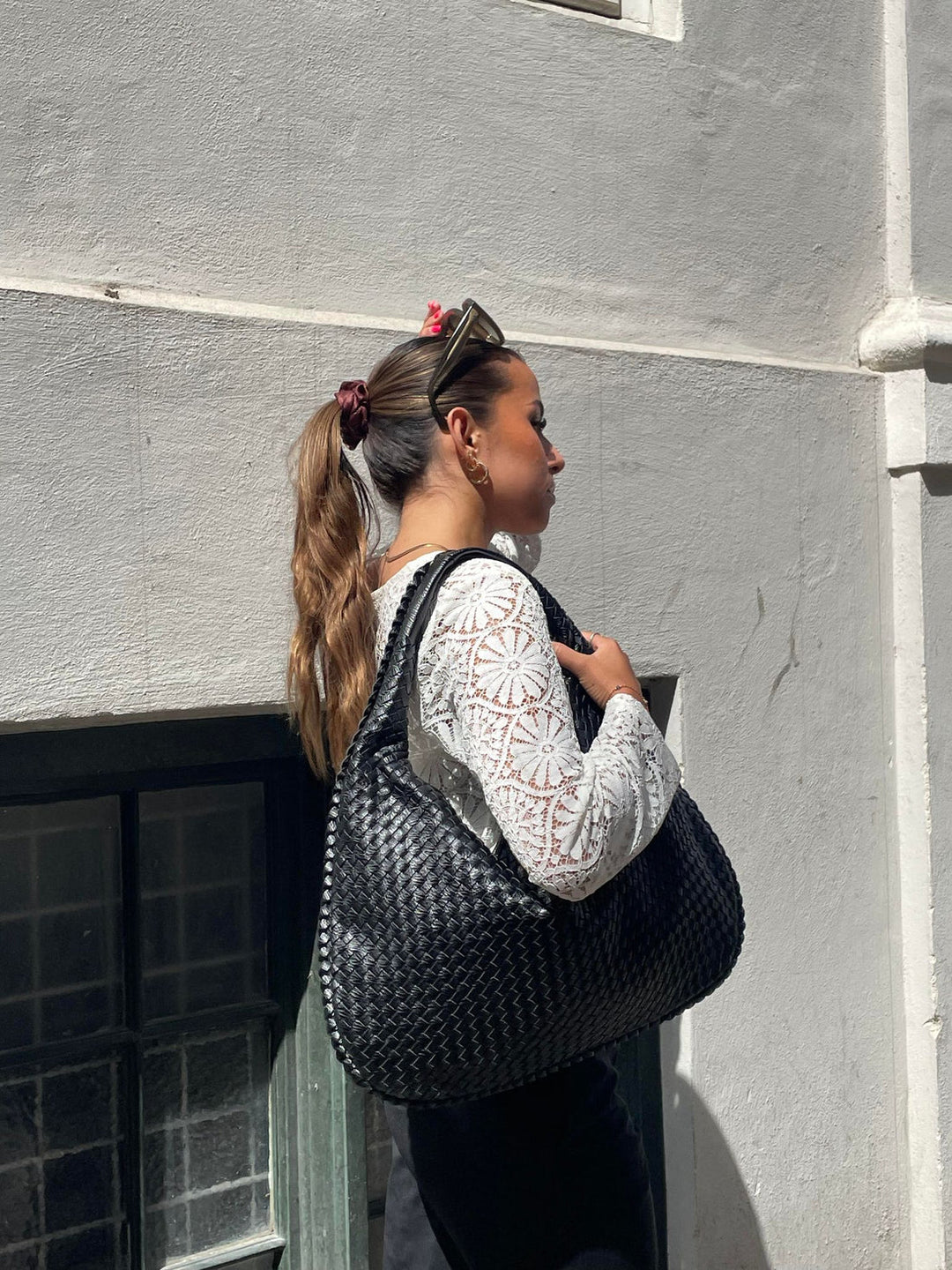 Delilah - Sac à bandoulière tissée luxe pour tous les jours et tous les styles