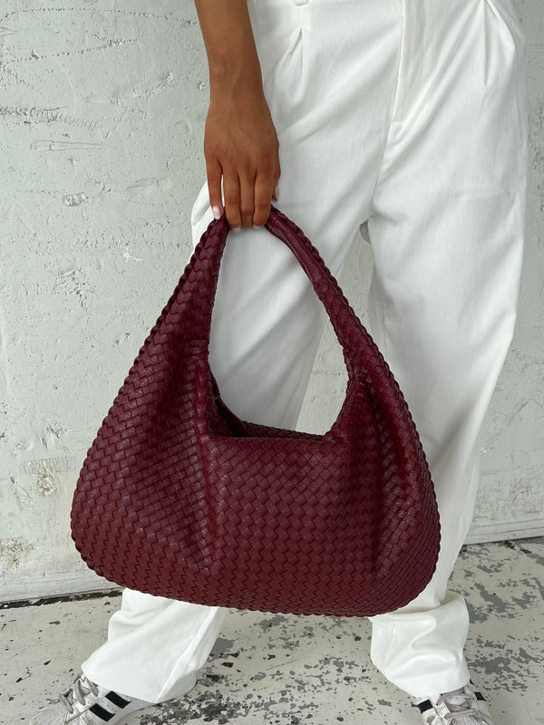 Delilah - Sac à bandoulière tissée luxe pour tous les jours et tous les styles