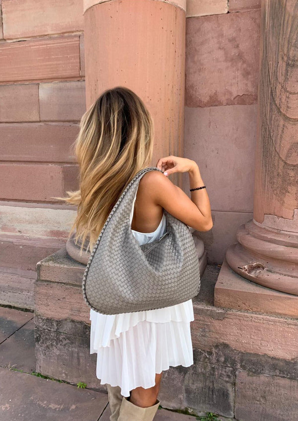 Delilah - Sac à bandoulière tissée luxe pour tous les jours et tous les styles