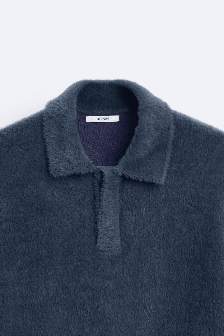 Chemise Polo en Fleece Luxueuse | Douce, Chaude et Tendance