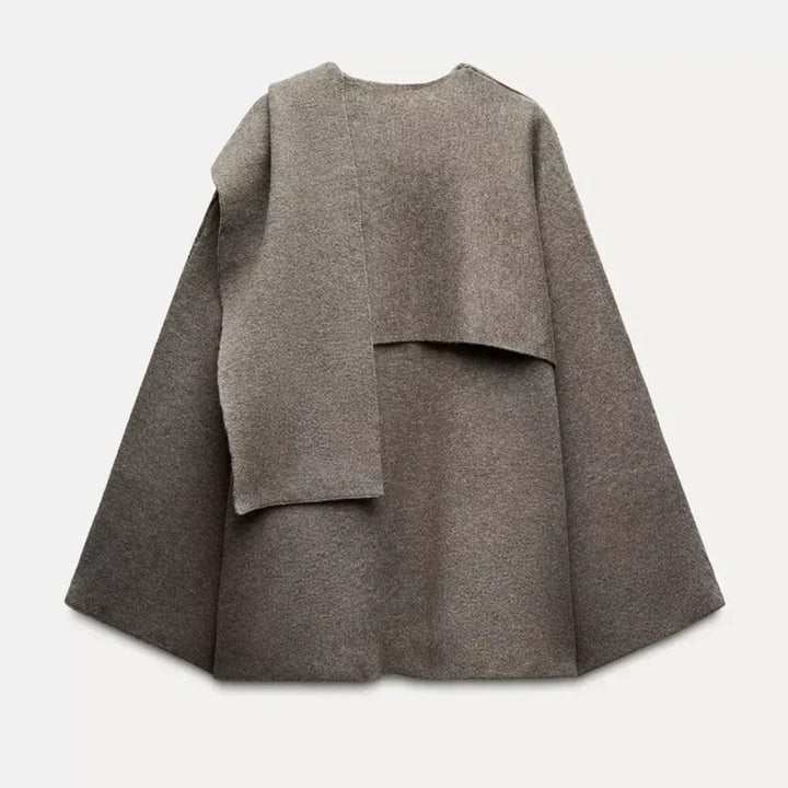 Amelie™ - manteau cape en laine