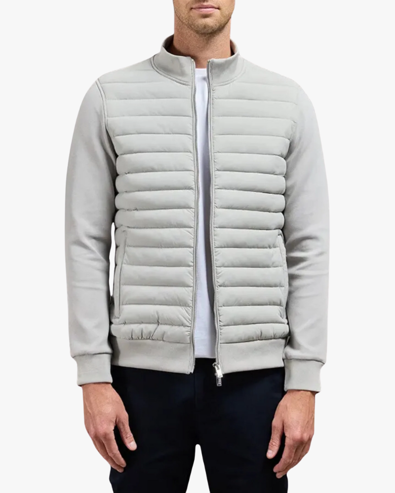 Veste hybride femme pour l’automne, veste matelassée de mi-saison pour les journées fraîches