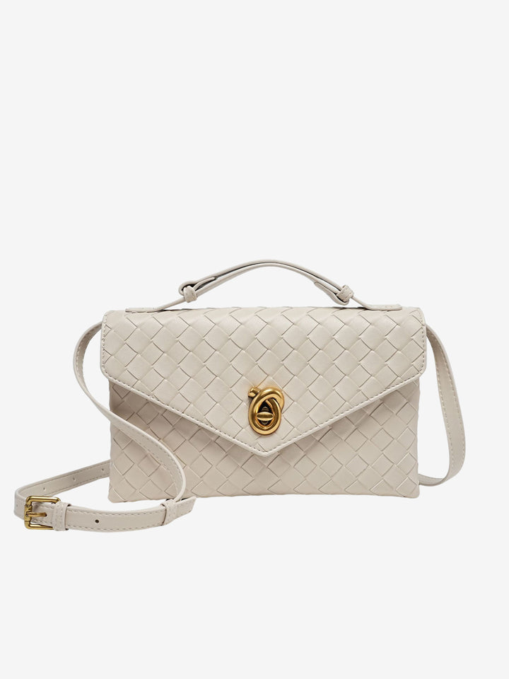 Petit sac besace en cuir pour femme, à bandoulière, automnal