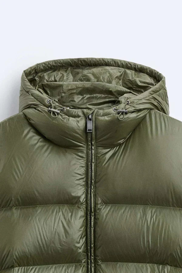Veste femme imperméable matelassée pour l’hiver avec isolation légère et thermique