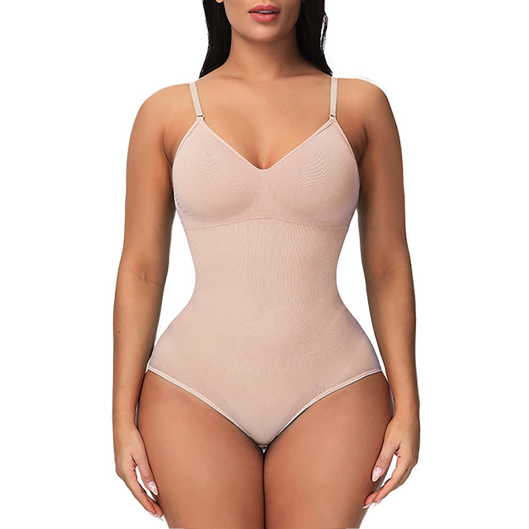 Body sculptant femme en coton respirant à dos bas effet gainant pour l’automne