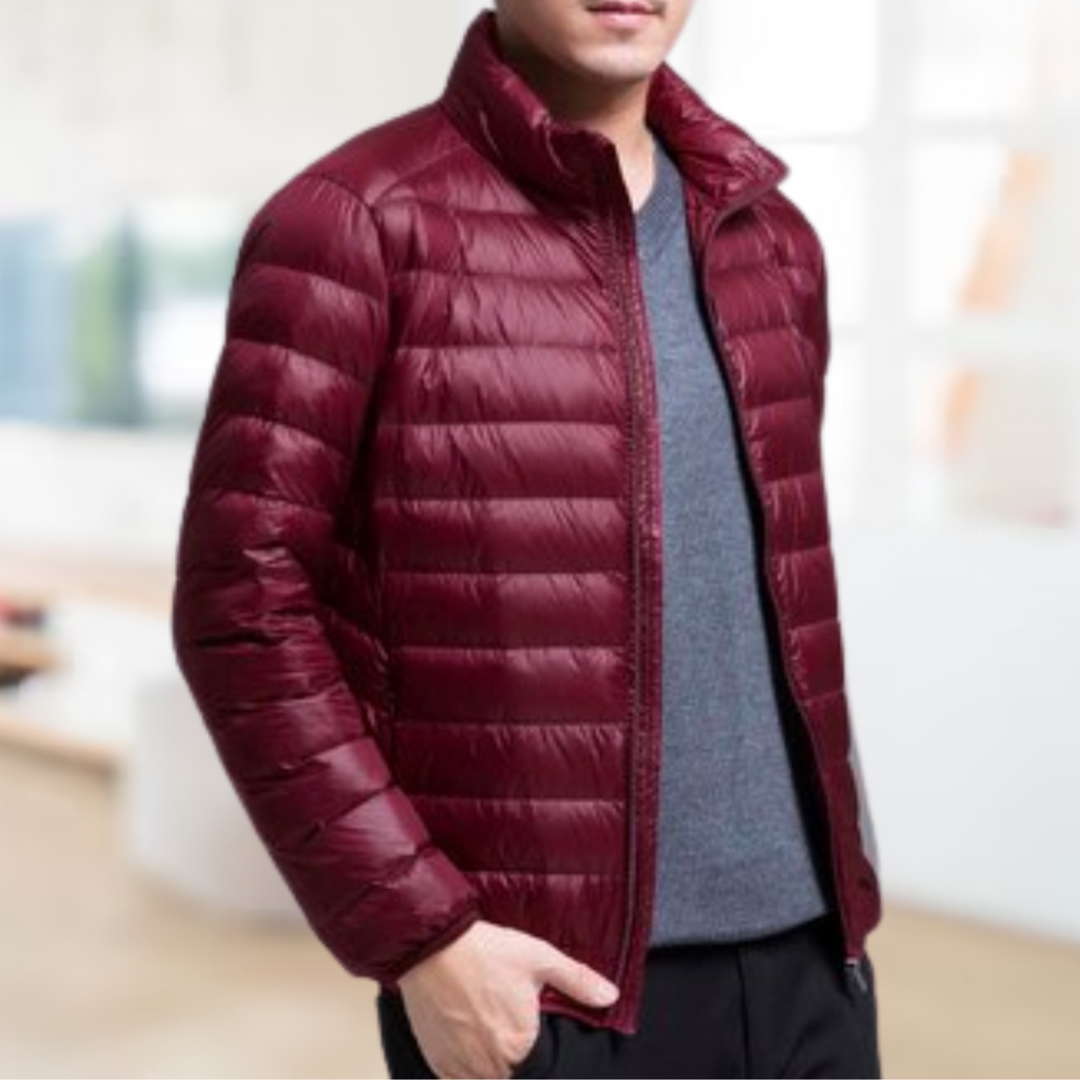 Alwin™ Veste en duvet ultralégère pour hommes pour un confort et une chaleur ultimes.