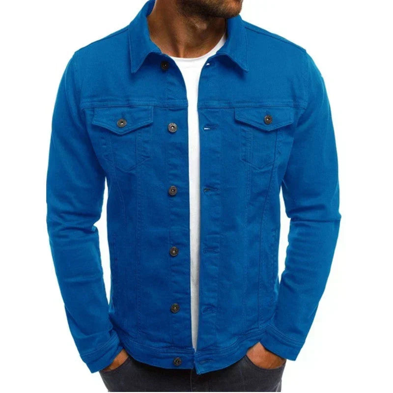 Women's autumn jacket, button-front transitional jacket for everyday outfits