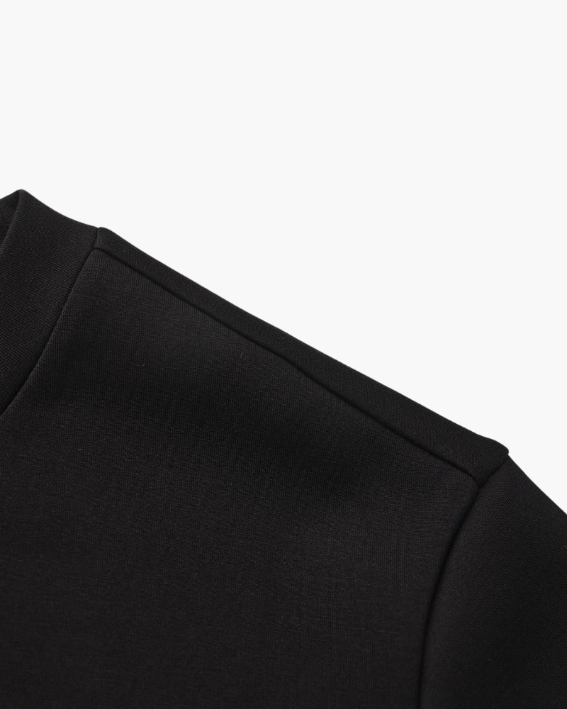 Men’s classic plain cotton sweatshirt with a crew neck, for autumn