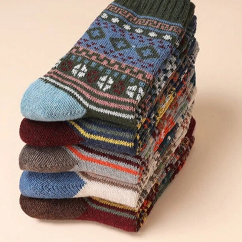 Chaussettes d'hiver anti-transpiration luxueuses pour unisexe, pour confort et chaleur.