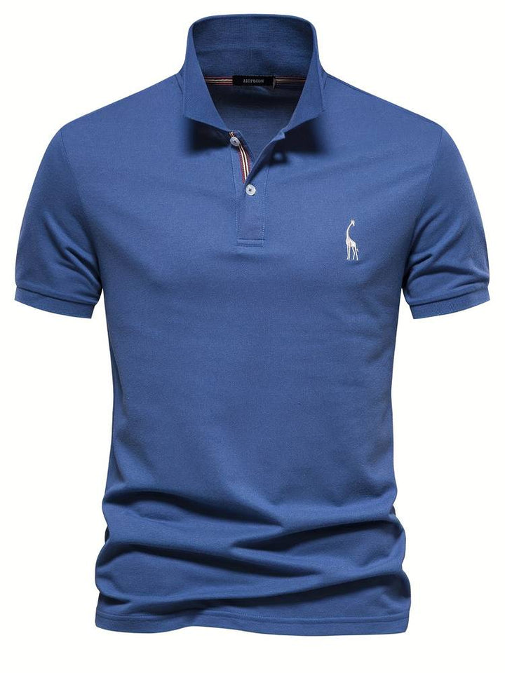 Noah | Polo classique à coupe slim avec un accent de col sportif élégant