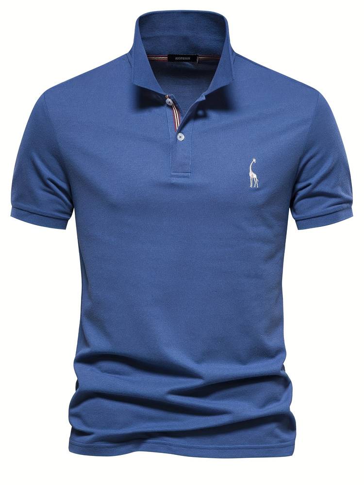 Henry | Polo Slim Fit Élégante avec Éléments de Contraste Sophistiqués