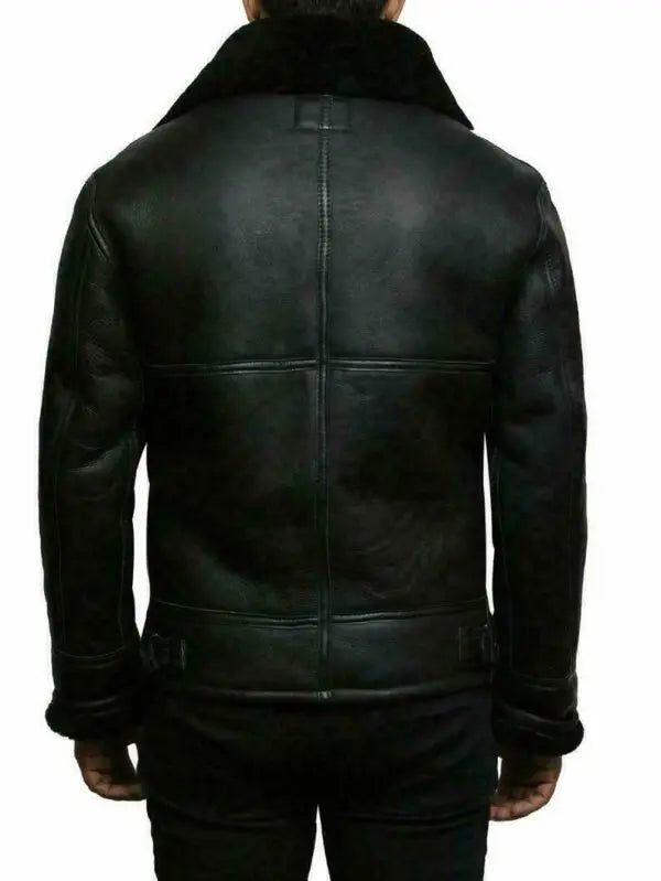 René™ - Modern leather and wool jacket