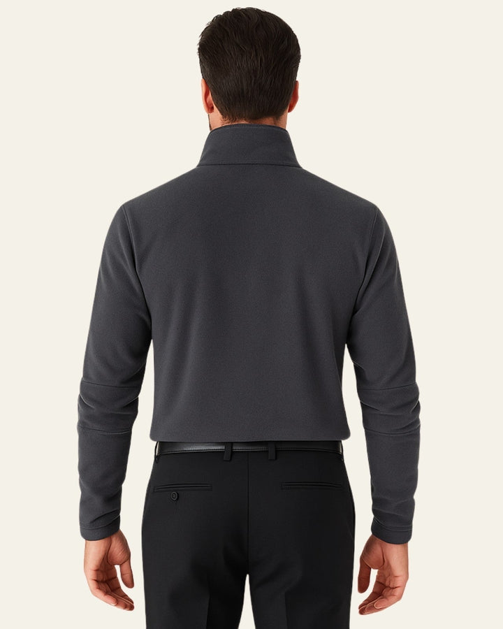 Pull en maille classique pour homme à col roulé, idéal pour l’automne