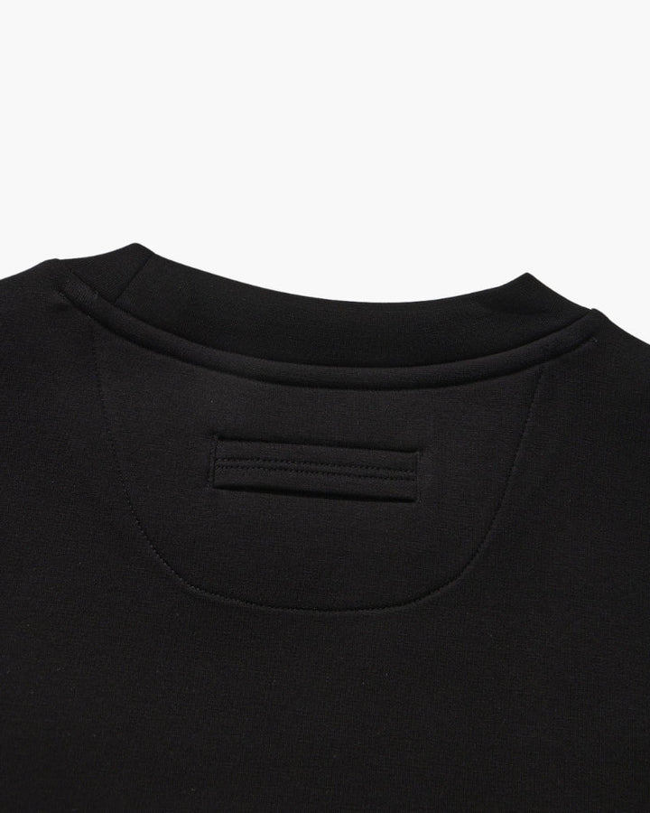 Men’s classic plain cotton sweatshirt with a crew neck, for autumn